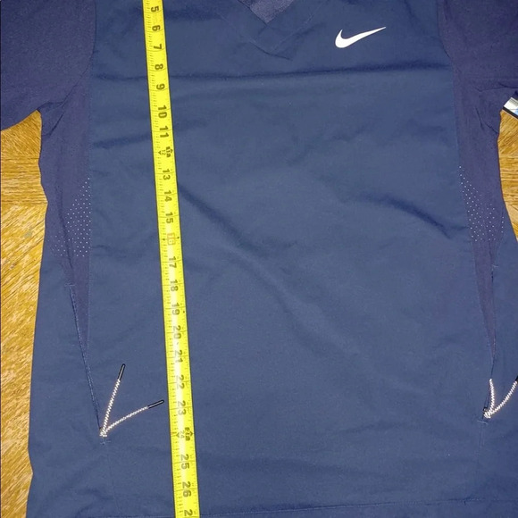 NIKE Baseball 3/4 Sleeve Dri Fit Jacket Men's Size Medium NWT (897383-419). - Picture 7 of 8